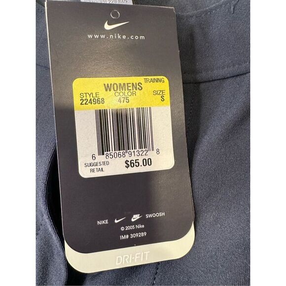 Nike women’s Dri-Fit navy pants, NWT, size S - Picture 2 of 10